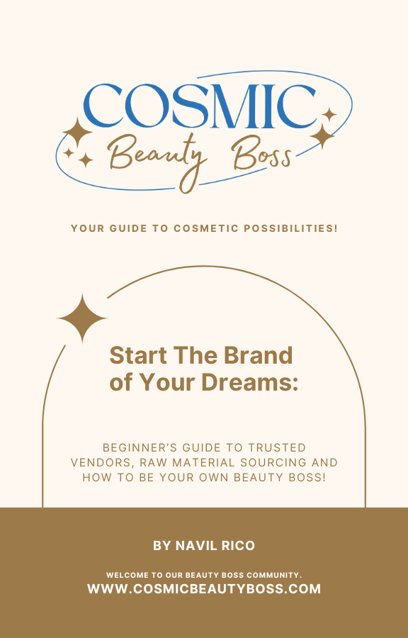 E-BOOK 📖 Start The Brand of your Dreams #CosmicBeautyBoss